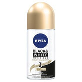 NIVEA BLACK&WHITE UNSICHTBARE, SEIDIGE GLATTE ANTITranspirant-Kugel auf 50 ml